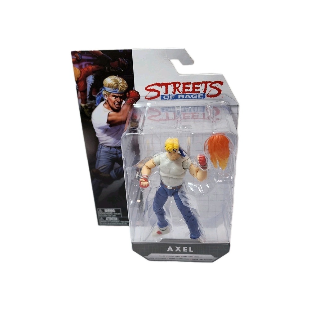Streets Of Rage Axel 4.5" Action Figure Sega Genesis Jakks Pacific 2023